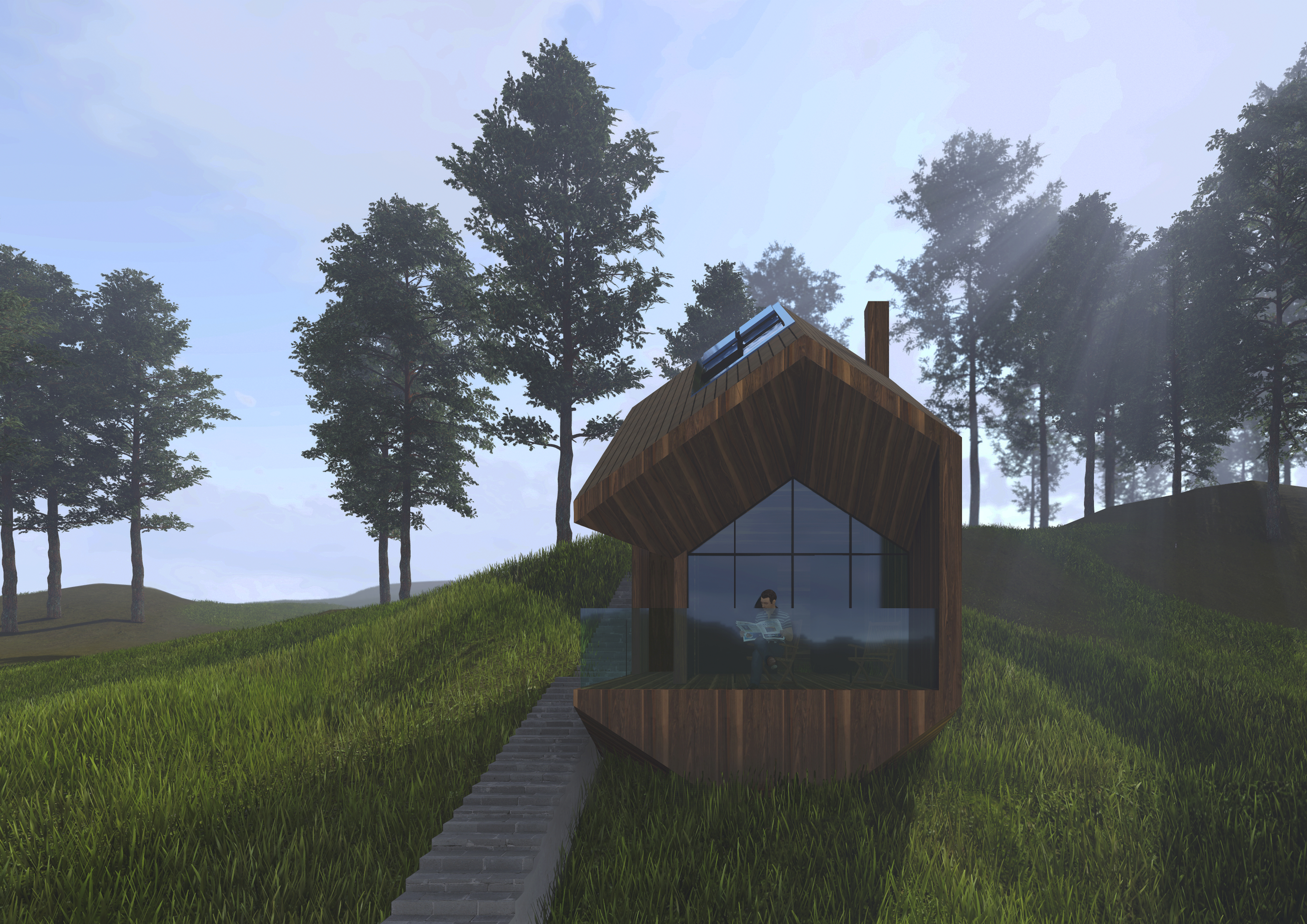 Hillside Cabin