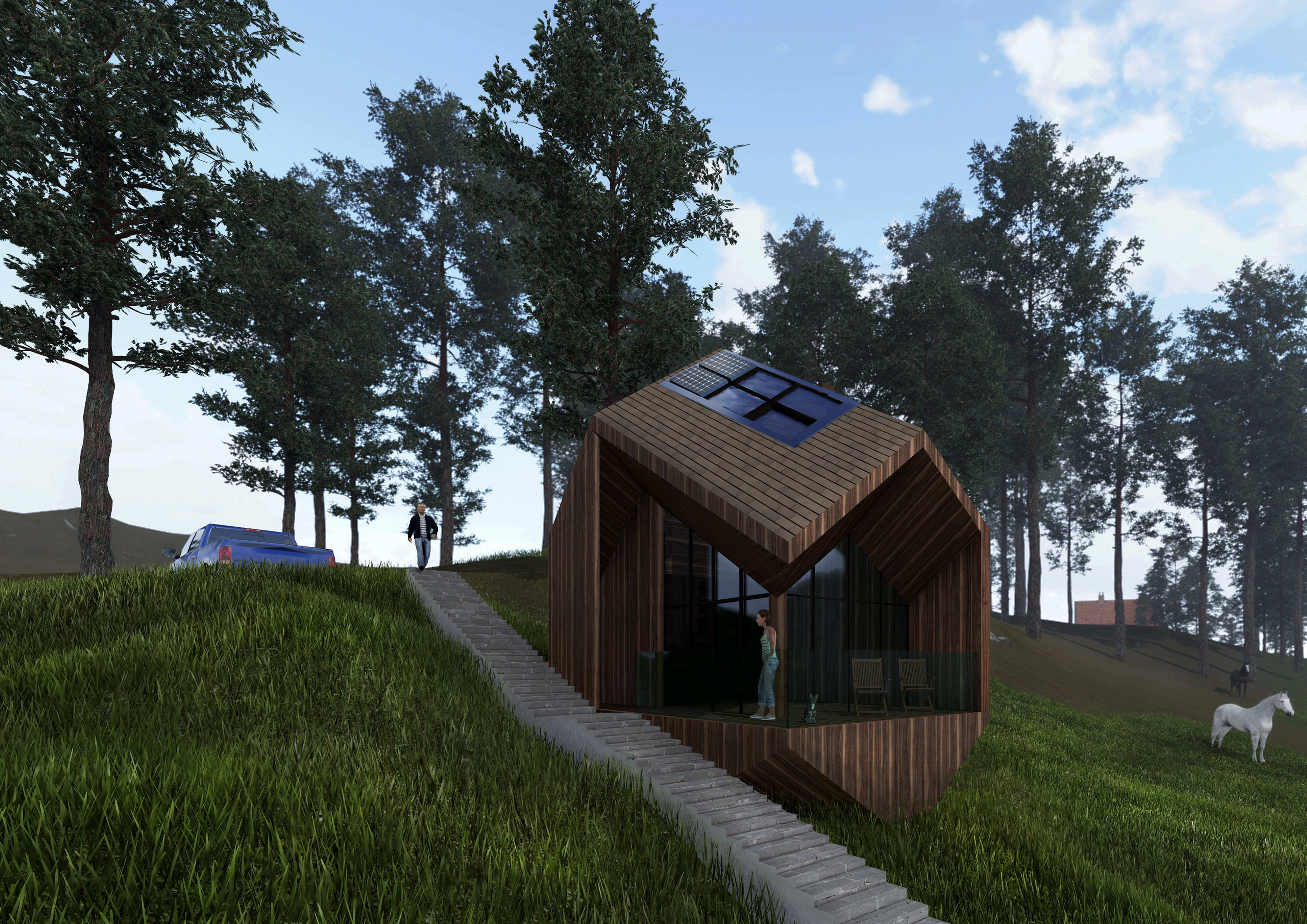 Hillside Cabin