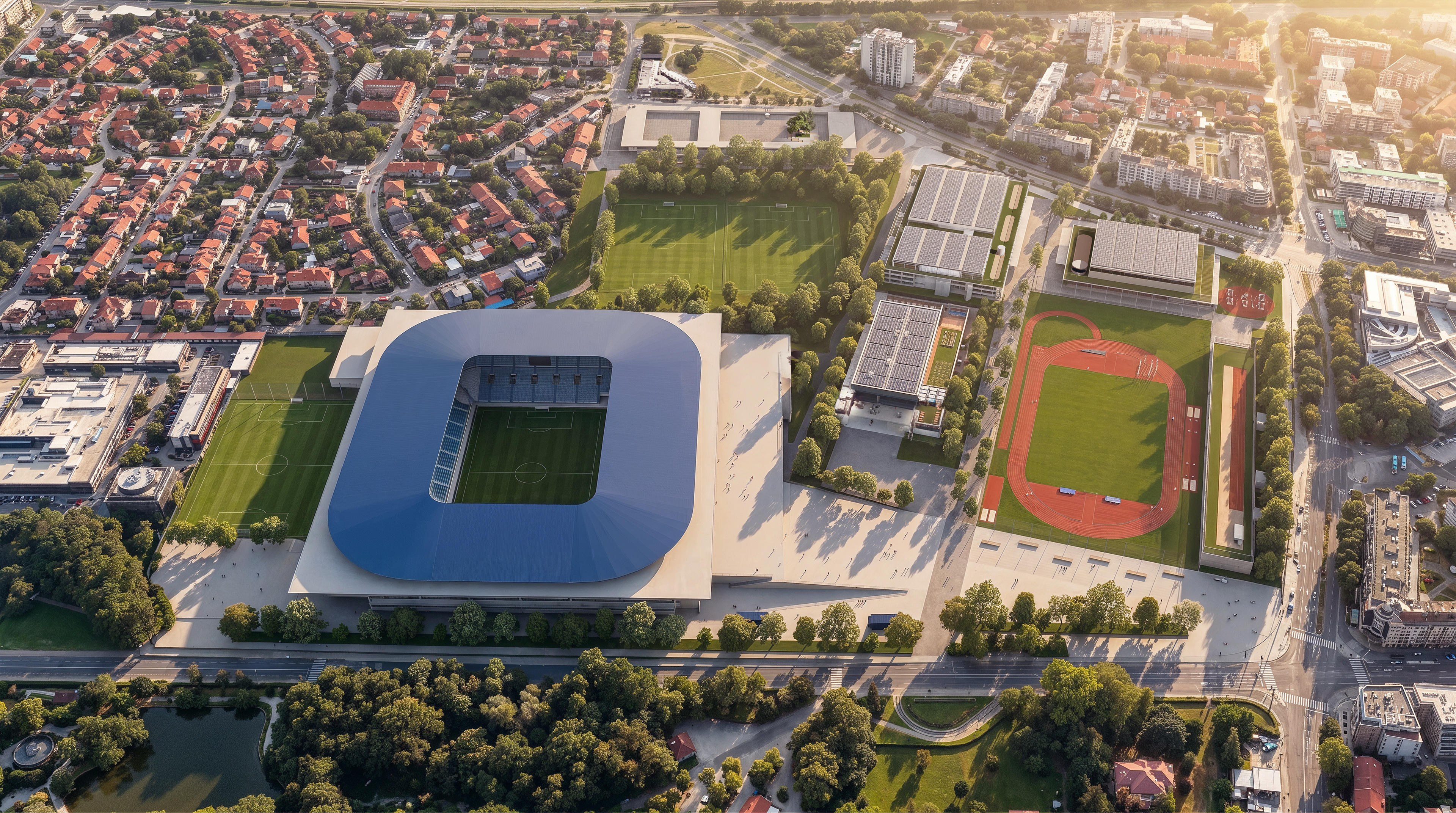 Football Stadium Maksimir