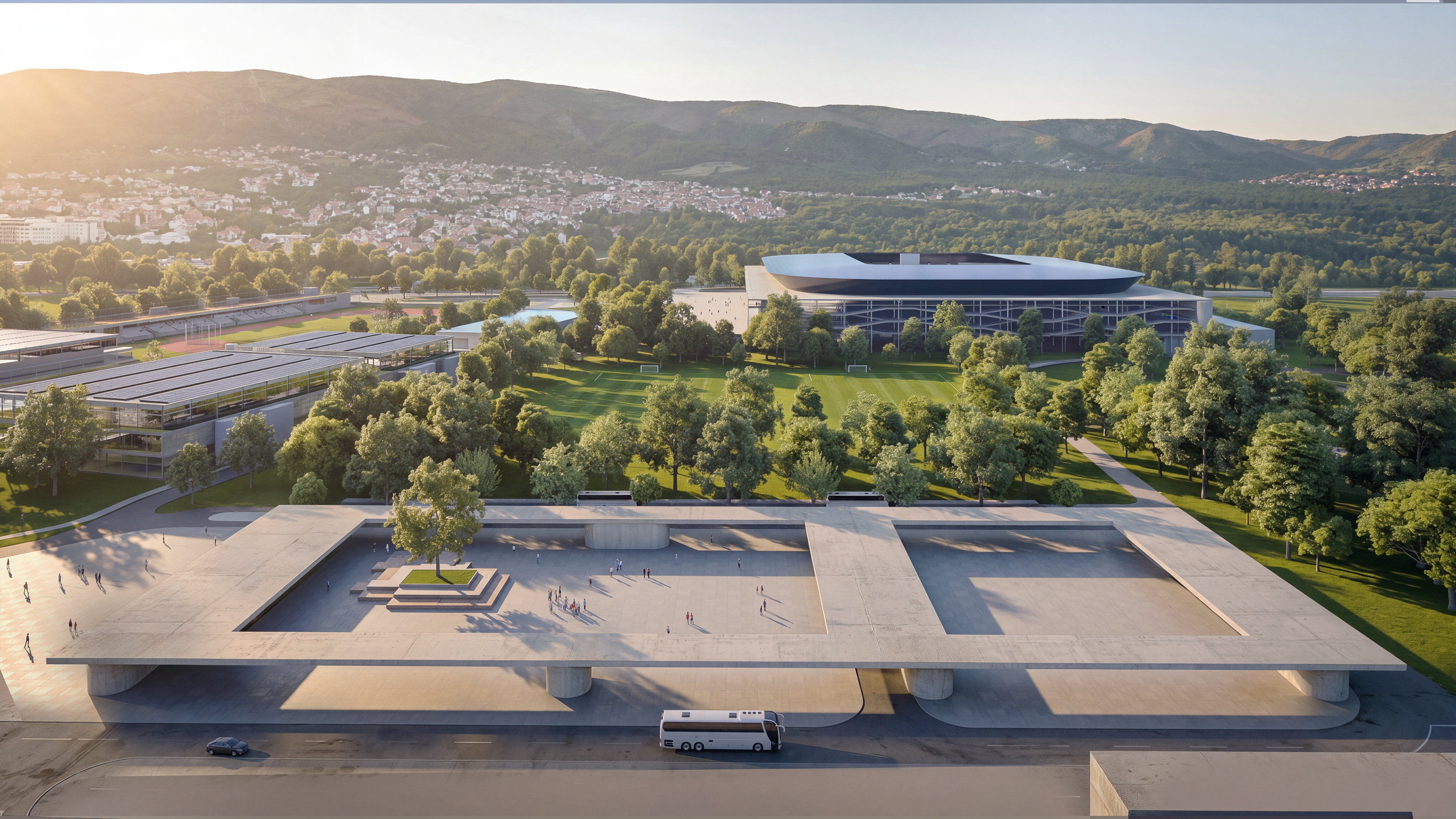 Football Stadium Maksimir
