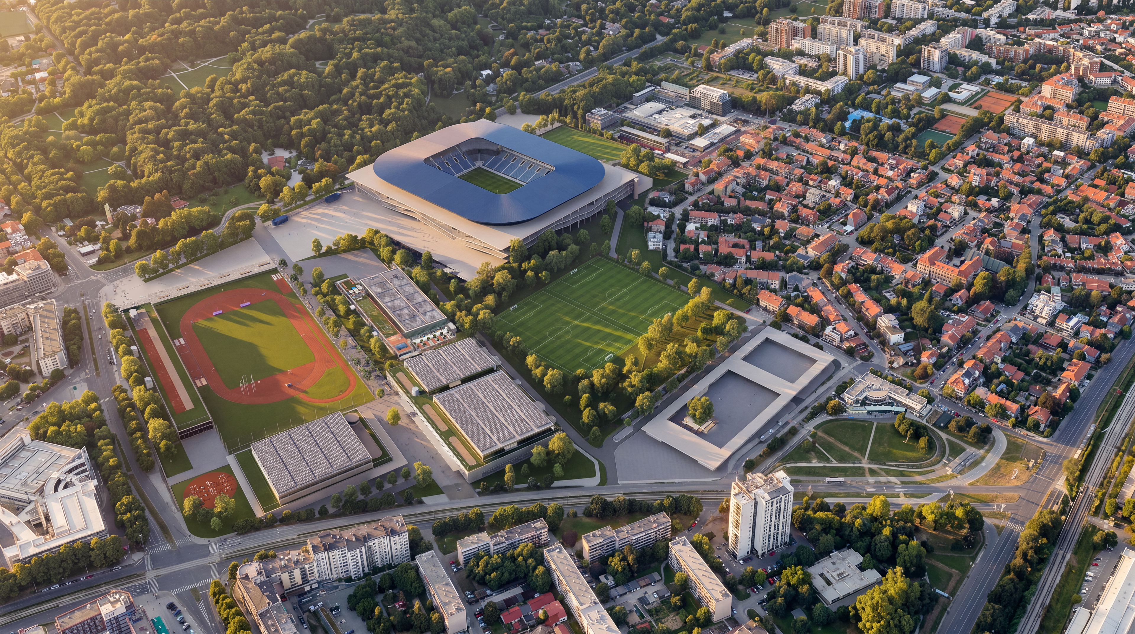 Football Stadium Maksimir